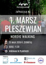 Marsz Nordic Walking już jutro! Stowarzyszenie Pleszewianie zaprasza!