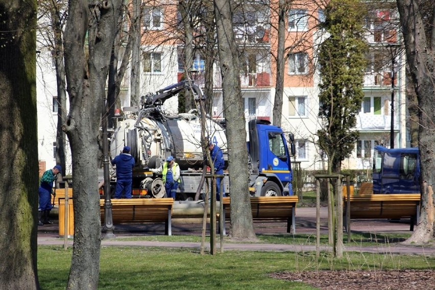 Kraśnik. Trwa wiosenne sprzątanie miasta. Zobacz zdjęcia