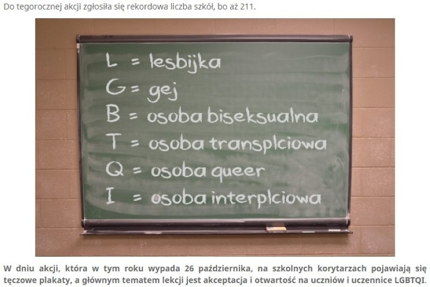 Tęczowy piątek w szkołach w Łodzi i regionie. 13 szkół bierze udział w akcji Kampanii Przeciw Homofobii. Biskupi protestują