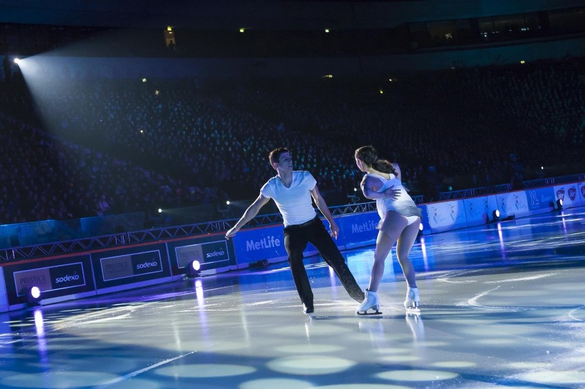 Kings on Ice. Popis łyżwiarskich umiejętności na Stadionie...