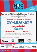 Łap zagadki na ulicach Łowicza - propozycja z okazji Nocy Bibliotek