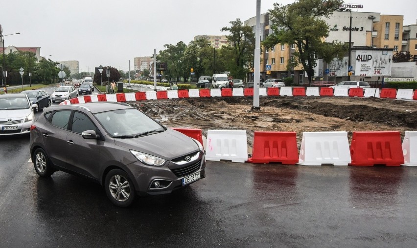 ZDMiKP informuje, że zlikwidowane zostanie tymczasowe rondo...