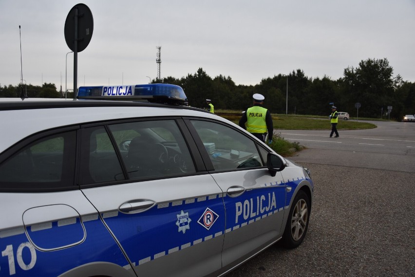 Policyjna akcja na drogach Tarnowa i powiatu była prowadzona...