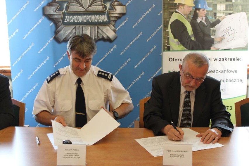 Umowa na budowę KPP w Choszcznie podpisana [ZDJĘCIA]