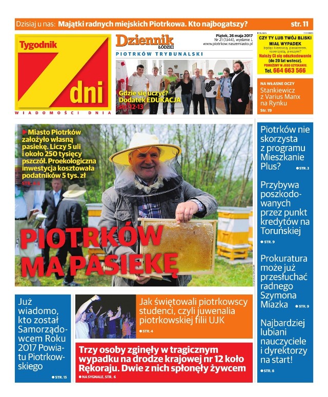 7 Dni Piotrków, 26 maja 2017