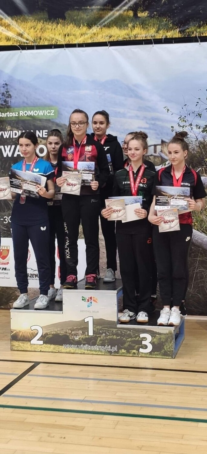 Sukces Anny Brzyskiej na mistrzostwach Polski juniorek w Ustrzykach Dolnych. Zdobyła 3 medale!