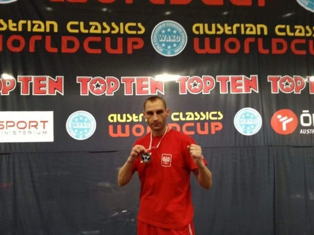 Wojciech Wiśniewski drugi w pucharze świata w kickboxingu