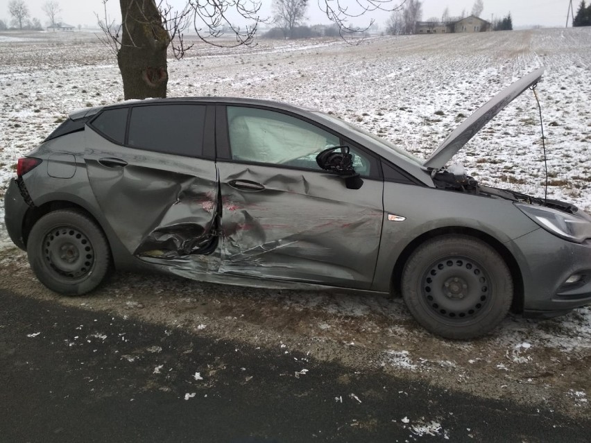 Wypadek z udziałem czterech samochodów pod Rypinem [zdjęcia]