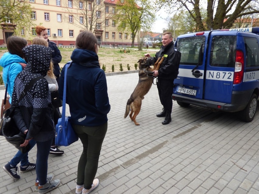 Dzień przedsiębiorczości w lęborskiej komendzie policji