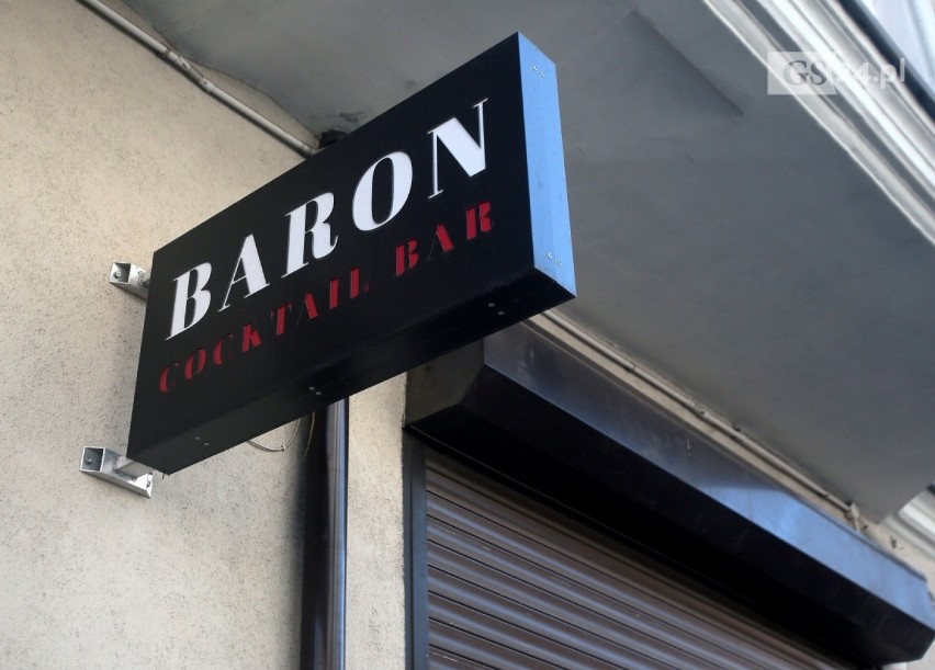 Zamknięcie lokalu Baron w Szczecinie