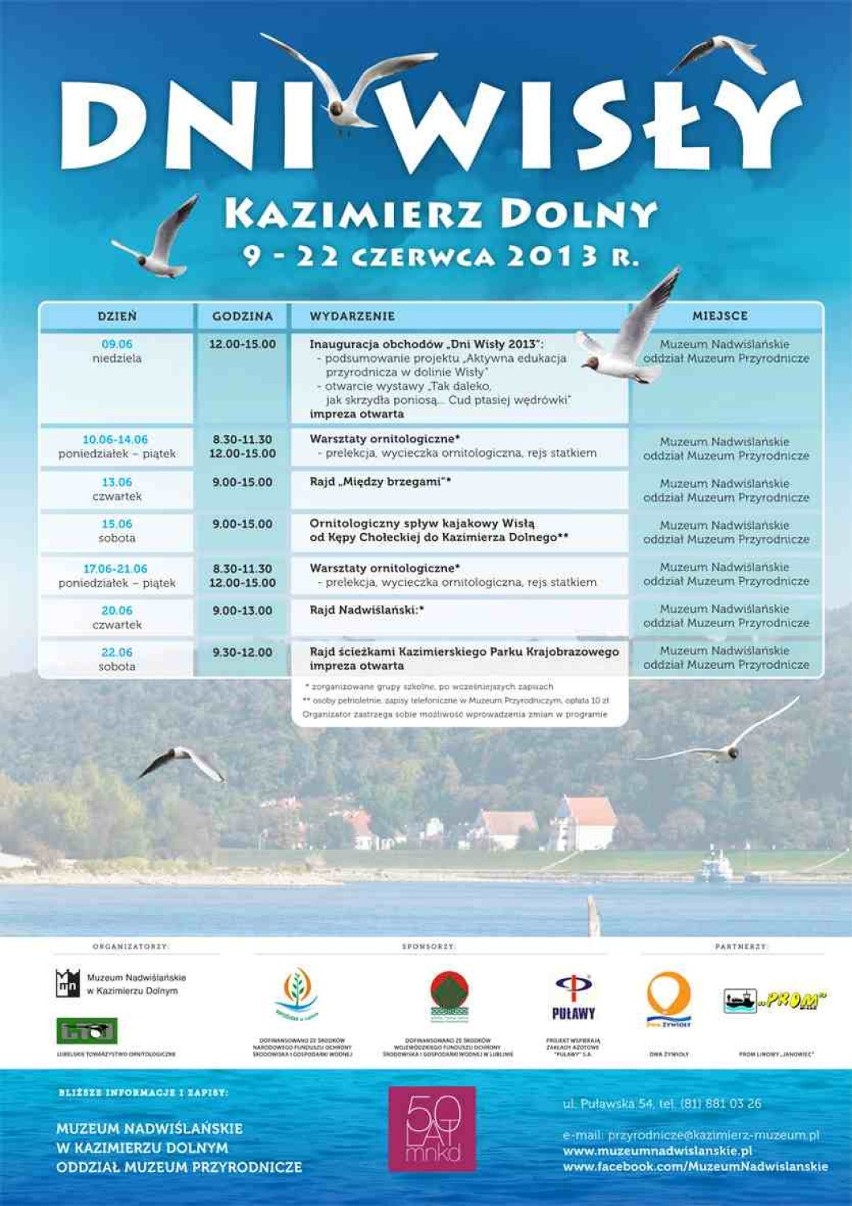 Muzeum Nadwiślańskie – program na czerwiec 2013