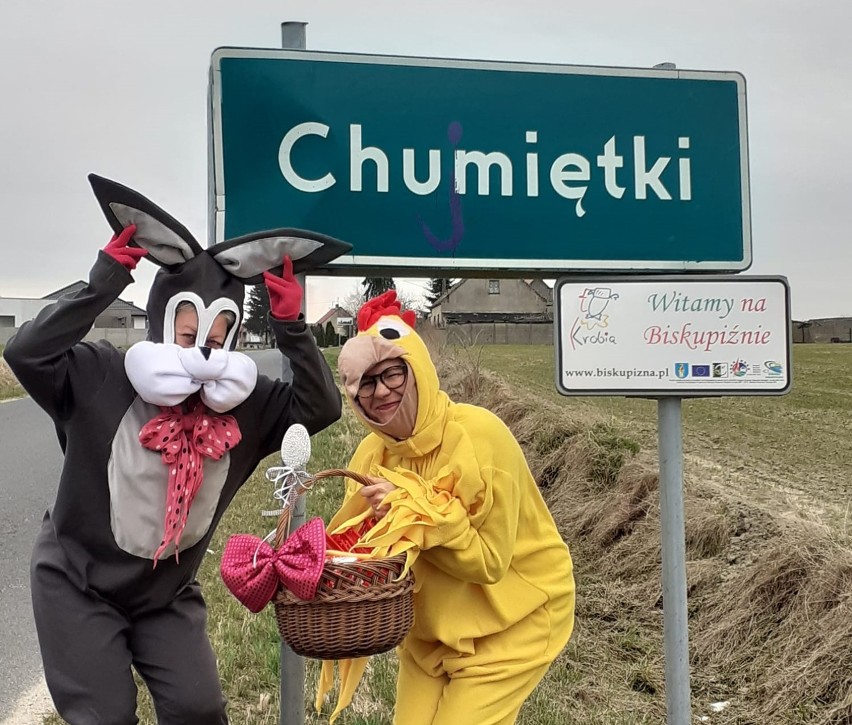 Powiat gostyński. Wielkanoc 2021 - tradycyjny zajączek wielkanocny odwiedził podopiecznych w DPS Chumiętki [ZDJĘCIA]