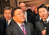 Tsakhiagiin Elbegdorj w Gdańsku. Prezydent Mongolii spotkał się z wojewodą i marszałkiem Senatu