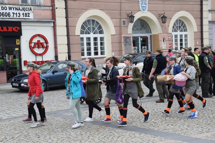 Uroczyście obchodzono Dzień Flagi w Skierniewicach....