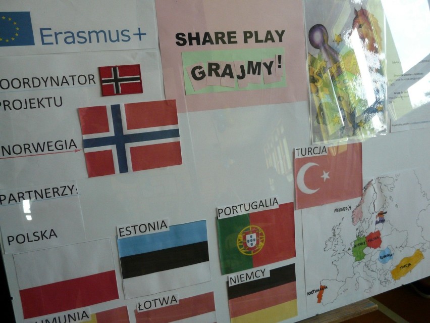 Międzynarodowa wizyta w SOSz-W w Sieradzu. To w ramach projektu Share Play Erasmusa+