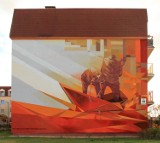 Skończyli mural na Bora Komorowskiego w Fordonie [zdjęcia, wideo]