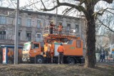 Uszkodzenie trakcji tramwajowej na Wilczaku. Tramwaje 1 i 3 zmieniły trasę