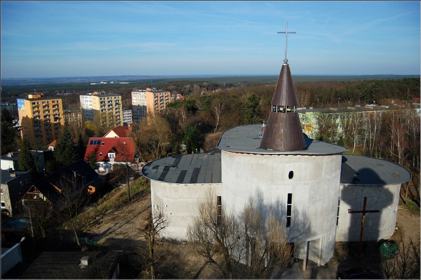 Wieża Braniborska - panorama Zielonej Góry [ZDJĘCIA]