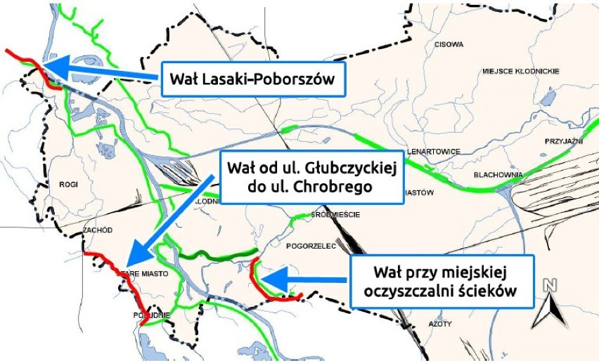 Do pełnego zabezpieczenia Kędzierzyna-Koźla potrzebne są...