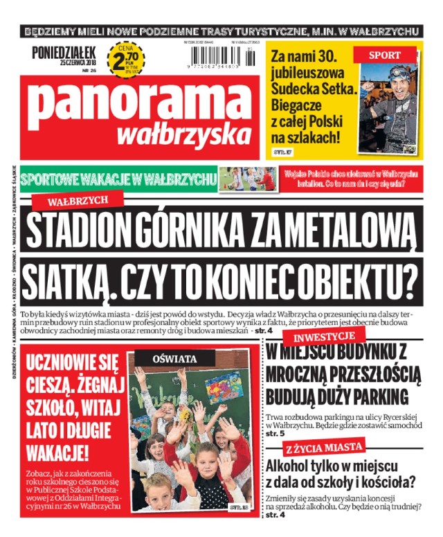 Panorama Wałbrzyska wydanie z 25 czerwca 2018 r.