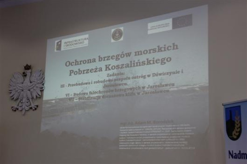 Podpisanie umowy na ochronę brzegów morskich w Jarosławcu