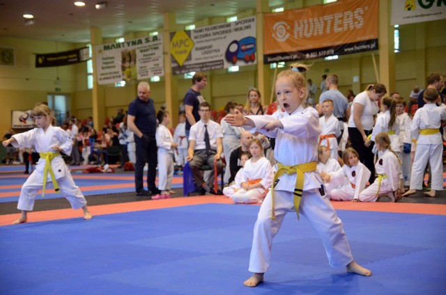 Klub Karate Inochi Gniezno podczas Tiger Cup 2017 w Wągrowcu
