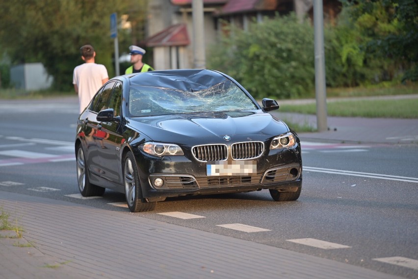 Poważny wypadek na ul. Warszawskiej w Grudziądzu. Kierujący...