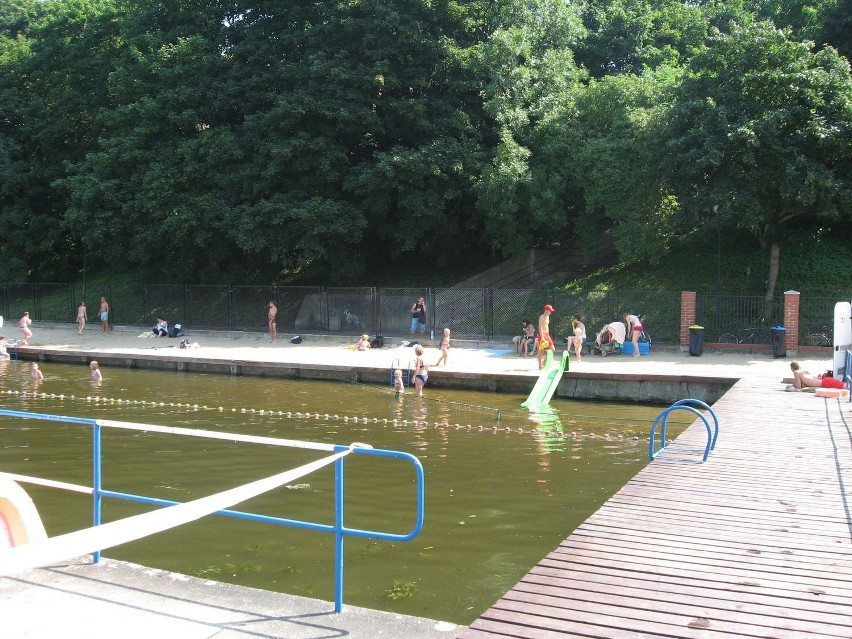 Kąpielisko w Malborku - miejsce, w którym można ochłodzić się w upały