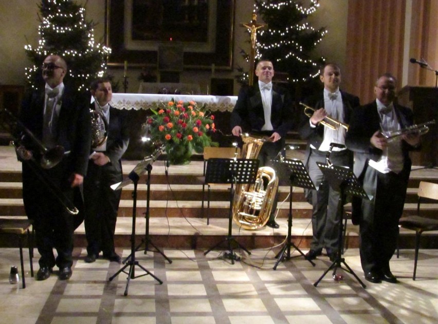 Koncert Castle Brass w kościele św. Królowej Jadwigi.