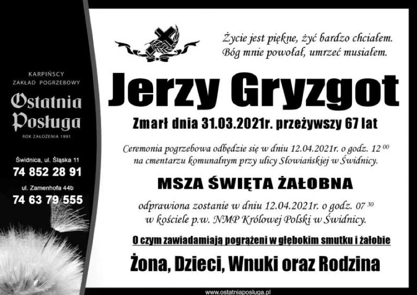 Zmarł Jerzy Gryzgot, pracownik Muzeum Kolejnictwa w Jaworzynie Śląskiej