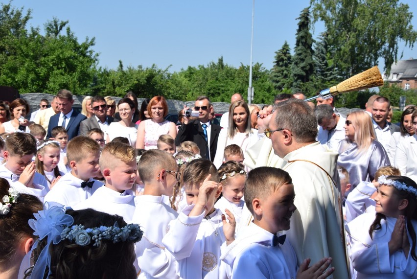 Uroczystość I komunii świętej odbyła się w kościele Opatrzności Bożej na ulicy Polnej w Kaliszu [FOTO]