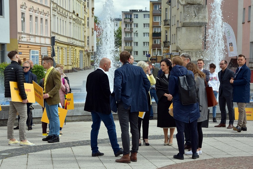 Szymon Hołownia, lider ruchu Polska 2050, gościł w Pile. Obejrzyjcie zdjęcia