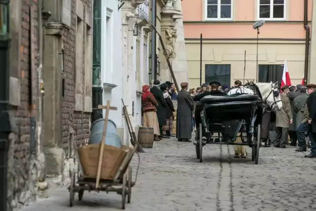 Zdjęcia do serialu "Drogi wolności" były już kręcone w Krakowie i w Lublinie