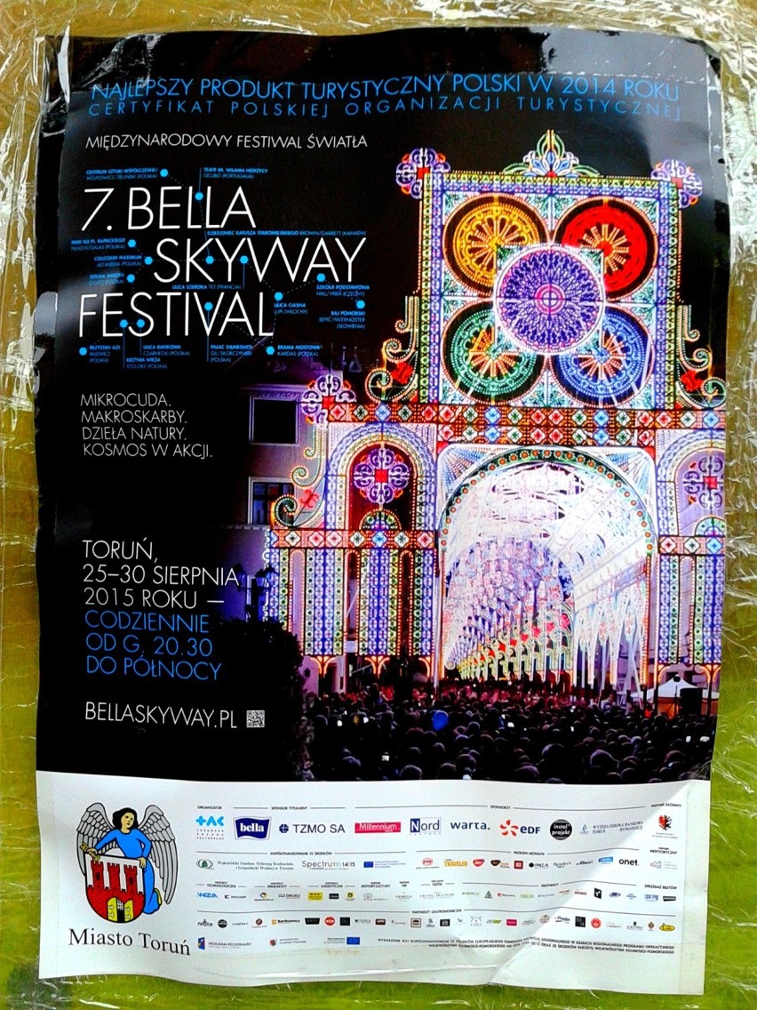 Toruński Festival Bella Skyway - Bukiet Abażurów [ZDJĘCIA]