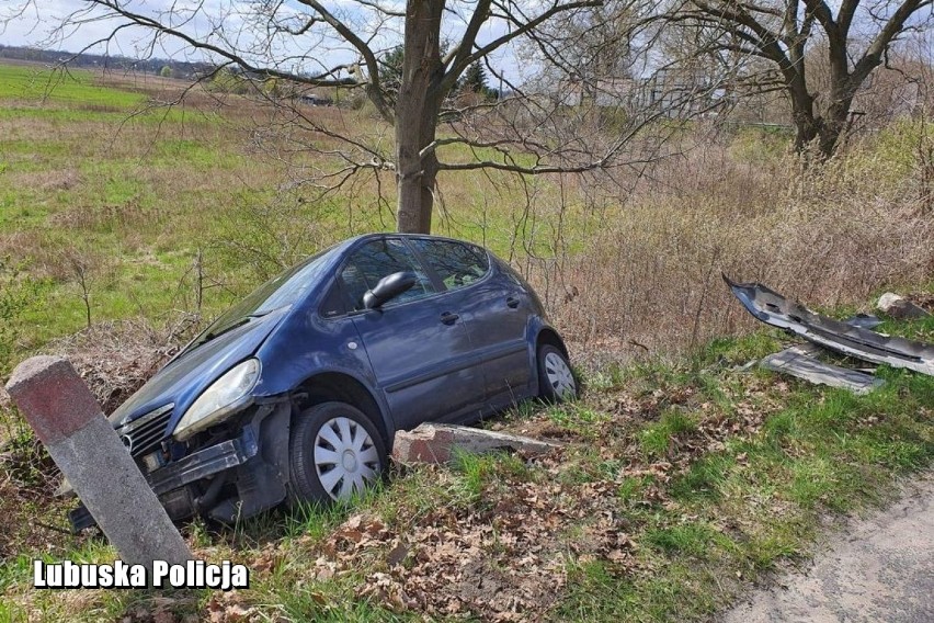 Nowosolanka, która zjechała z drogi koło Nowej Soli, miała...