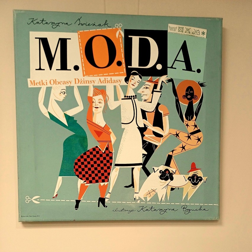 M.O.D.A, czyli nowa wystawa w bibliotece miejskiej w Zduńskiej Woli