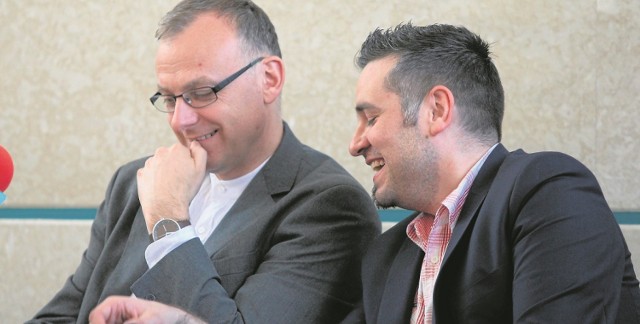 Michał Guć (z lewej) i Paweł Brutel mówią, że gdyński BO to spory sukces