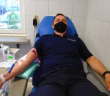 Oświęcimscy policjanci po raz kolejny oddali krew w ramach akcji „95 litrów krwi, na 95-lecie Policji kobiecej”