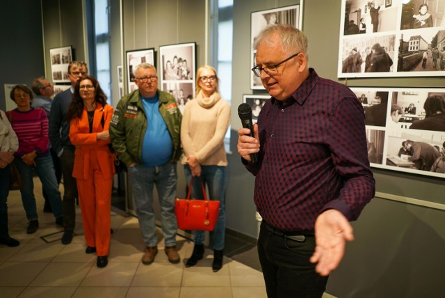 Kajetan Wlazło, autor zdjęć otworzył wystawę