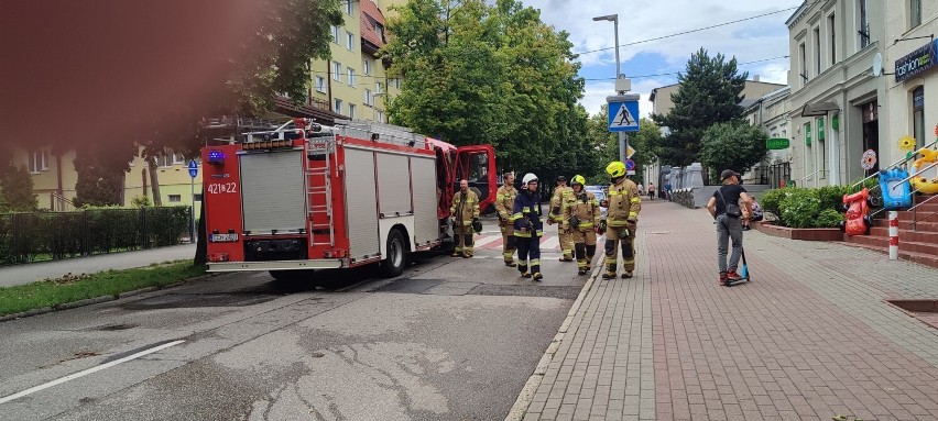 10 osób ewakuowano z kamienicy przy Dworcowej 17 w Chełmnie