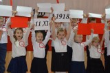 W Przedszkolu nr 9 dzieci wystąpiły z okazji setnej rocznicy odzyskania przez Polskę niepodległości