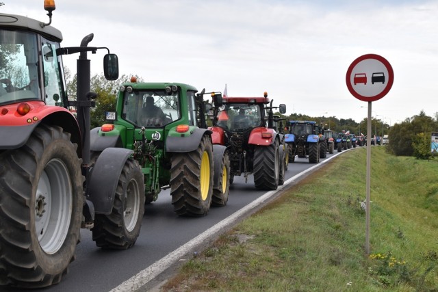 Protest rolników Śrem