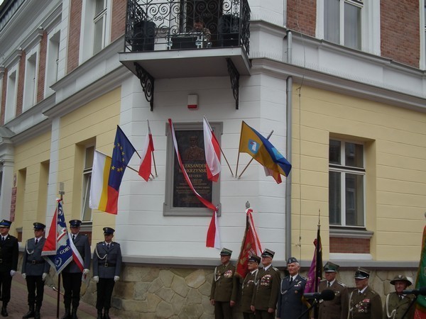 Gorlice: Minister Spraw Zagranicznych  hr. Aleksander  Skrzyński doczekał się pamiątkowej tablicy