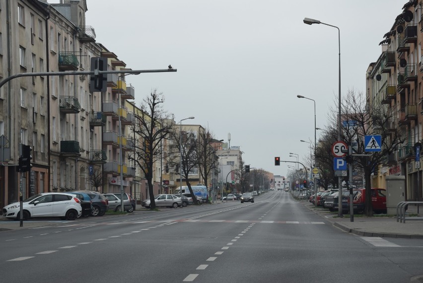 Tak wyglądał lockdown rok temu w Kaliszu. 29 marca 2020...