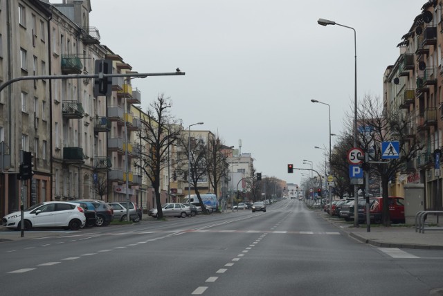 Tak wyglądał lockdown rok temu w Kaliszu. 29 marca 2020 kaliskie ulice były puste