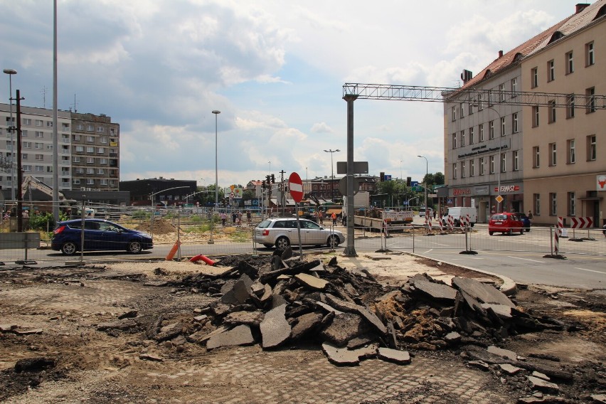 Okolice dworca i pl. Piastów przechodzą szeroko zakrojoną...