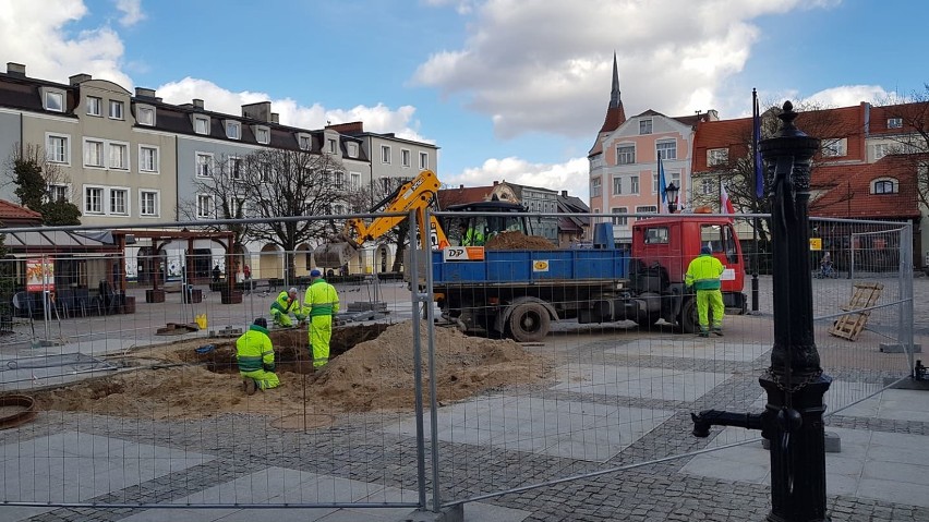 Fontanna na placu Jakuba Wejhera w Wejherowie