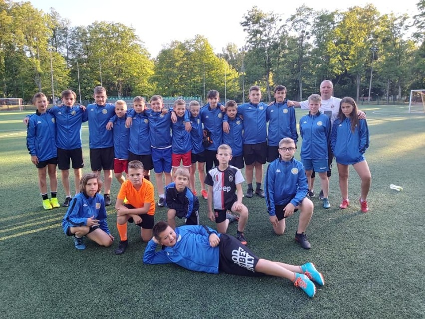Młodzi piłkarze "Juve" trenują w Olecku aż miło