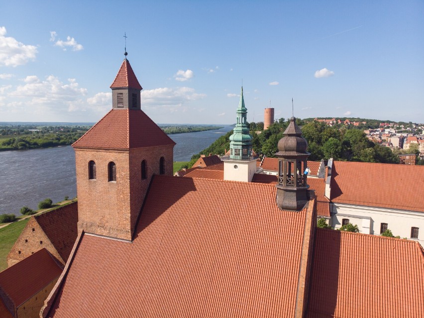 Tak wygląda panorama Grudziądza z lotu ptaka. Zobacz zdjęcia