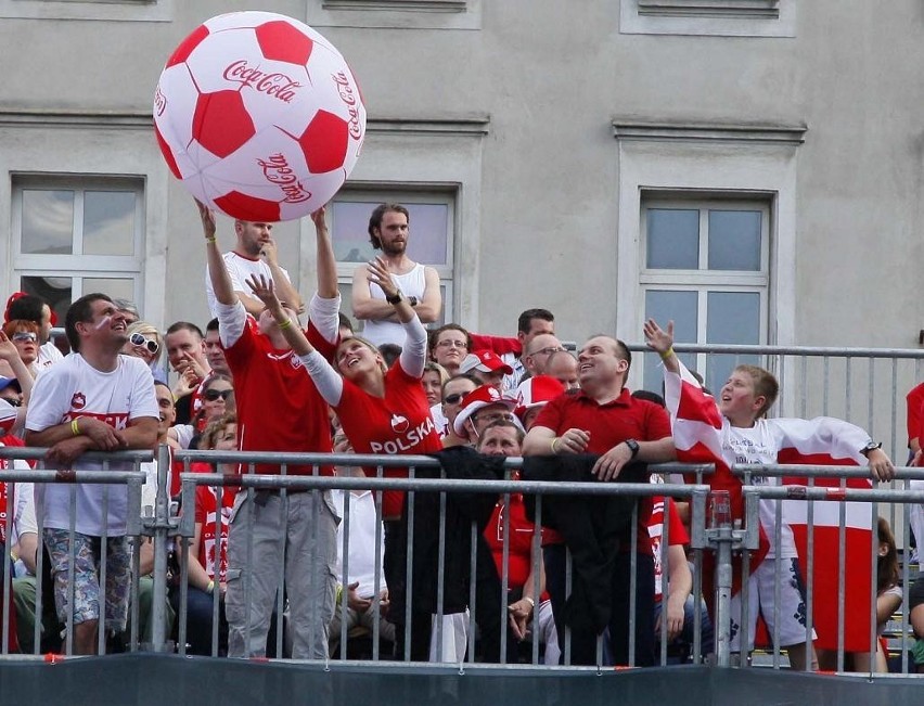 EURO 2012 Poznań. Kibice na meczu Polska-Grecja